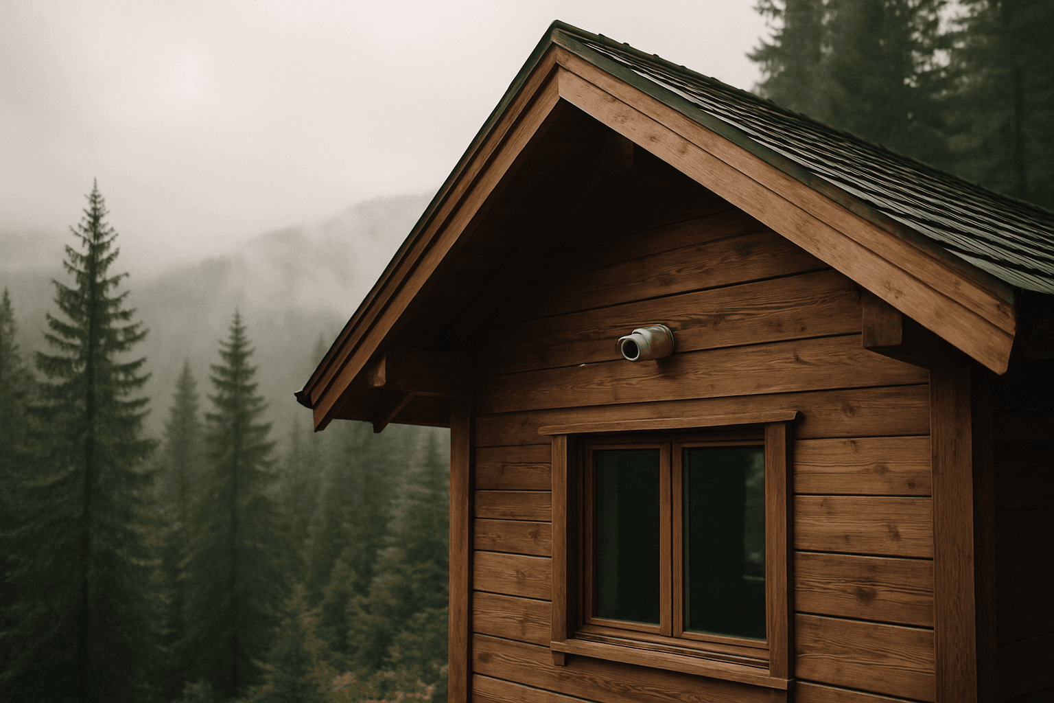 Yayla / Orman Bölgesi bölgesinde güvenlik kamerası